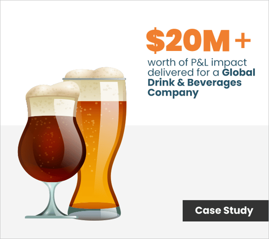Discover Dollar case study on drink & beverages industries