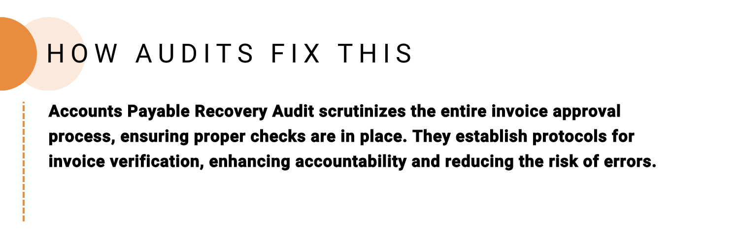 Graphic illustrating inadequate invoice verification as a common AP process mistake
